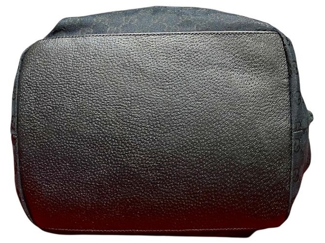 Borsa Tote Gucci in tela GG nera Nero - vista 3
