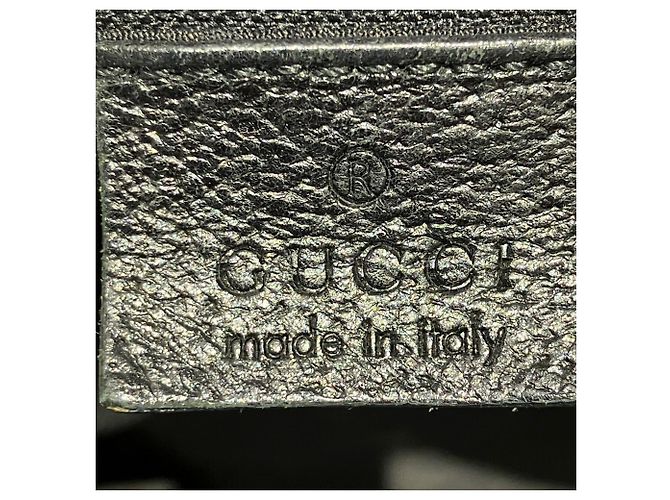 Borsa Tote Gucci in tela GG nera Nero - vista 4