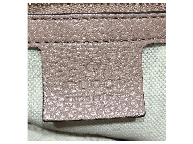 Bamboo Gucci Boston Bag 2-Way aus Bambus & Leder Pink - Ansicht 4
