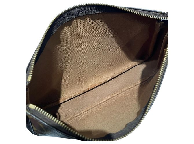 Bolsa Louis Vuitton Pochette Accessoires Marrom Monograma - vista 5