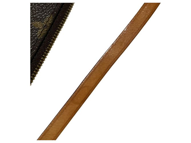 Bolsa Louis Vuitton Pochette Accessoires Marrom Monograma - vista 7