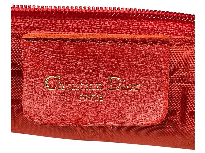 Borsa Christian Dior Dior Lady Cannage in nylon Nero - vista 4