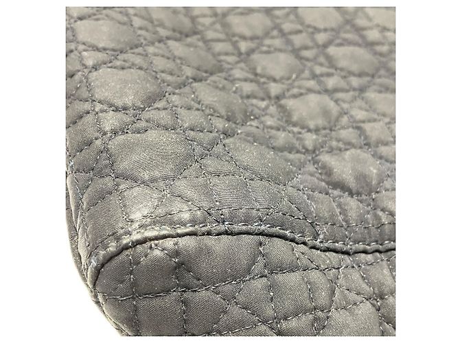 Borsa Christian Dior Dior Lady Cannage in nylon Nero - vista 9