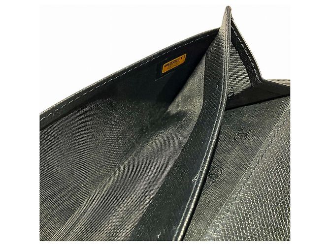 Cartera Larga Chanel - Coco Button Leather Negro - vista 5