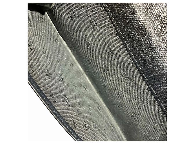 Cartera Larga Chanel - Coco Button Leather Negro - vista 6
