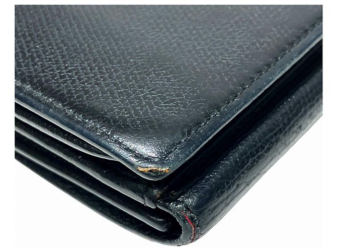 Cartera Larga Chanel - Coco Button Leather Negro - vista 9