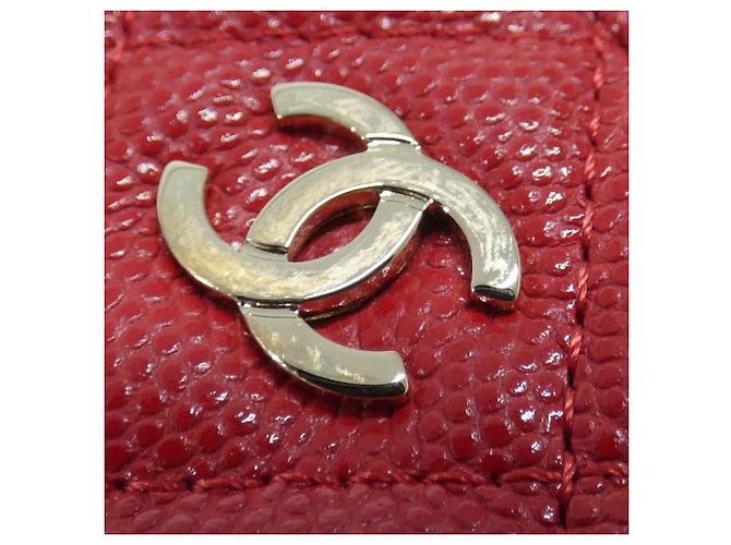 Chanel Timeless Classic Coin Case Rosso - vista 4
