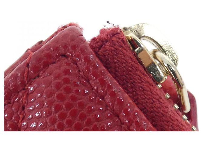 Chanel Timeless Classic Coin Case Rosso - vista 5