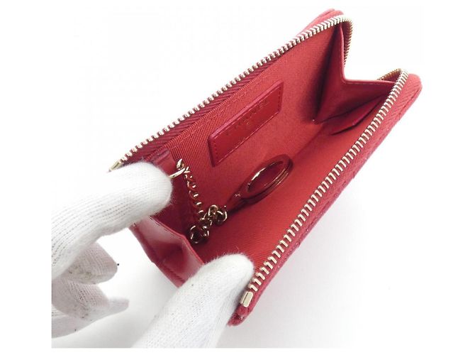 Chanel Timeless Classic Coin Case Rosso - vista 8