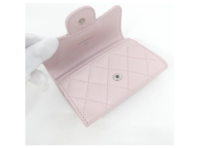 Tarjetero Chanel Timeless Classic Line Rosa - vista 3