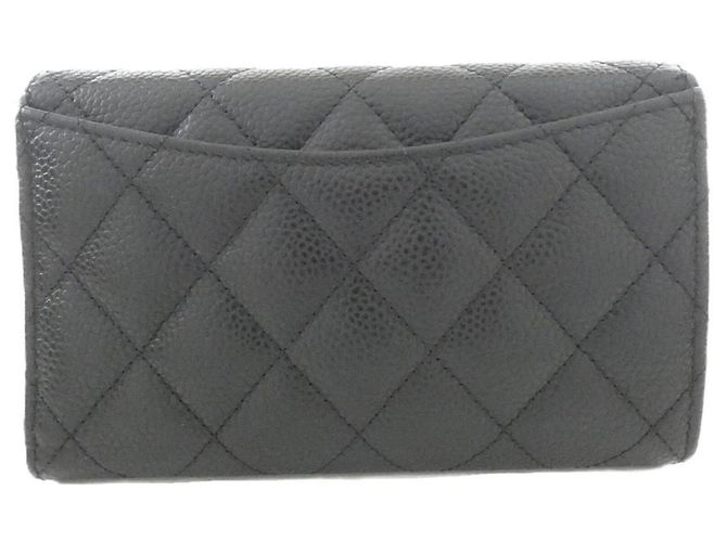 Portafoglio Chanel Timeless Classic Line AP0232 Nero Bordò - vista 2