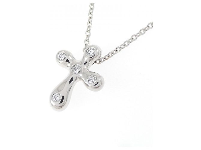 Autre Marque Collana Tiffany Mini Cross - vista 3