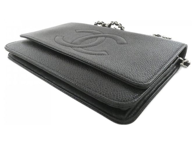 Cadena de cartera Chanel Timeless CC Line 48654 Negro - vista 3