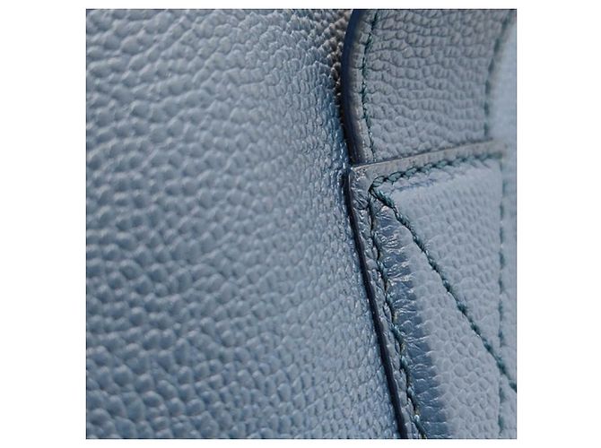 Borsa Tote Tod's in pelle blu - vista 3