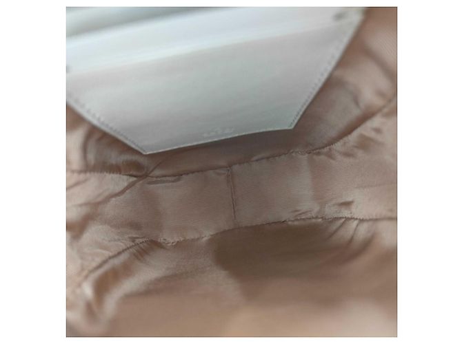 Borsa a tracolla mini con catena GUCCI Blondie Bianco - vista 9