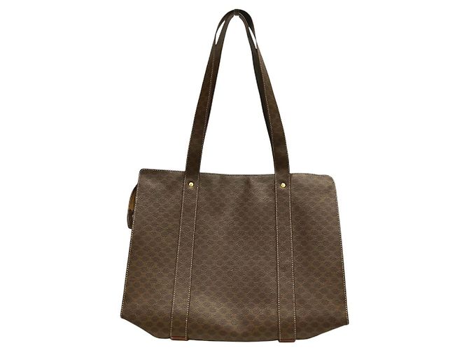 Céline Borsa Tote Celine Macadam Marrone - vista 2