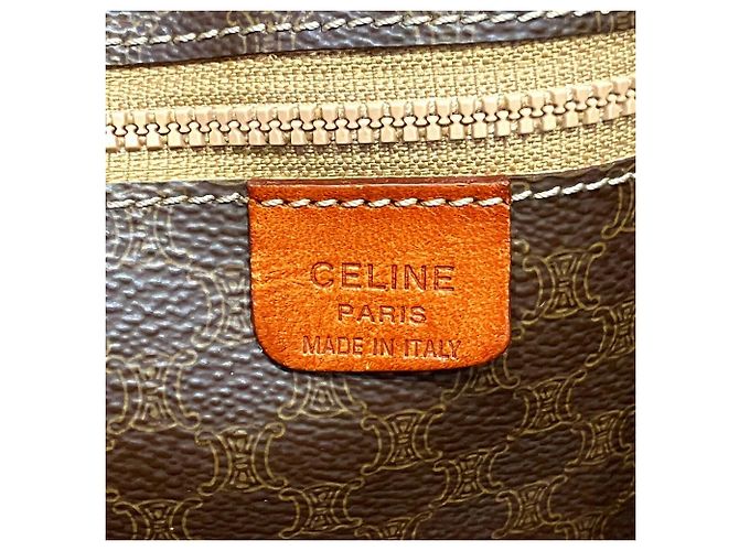 Céline Borsa Tote Celine Macadam Marrone - vista 4