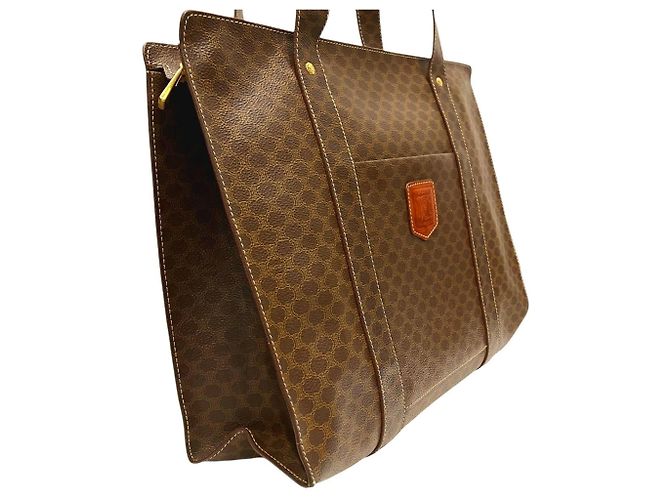Céline Borsa Tote Celine Macadam Marrone - vista 8