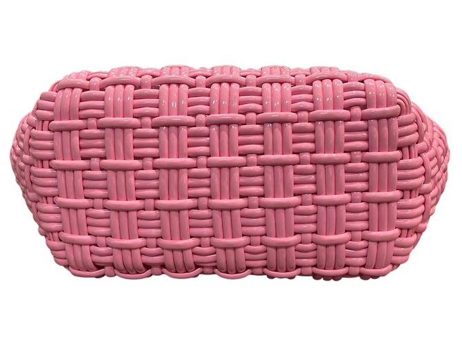 Borsa a tracolla Balenciaga Bistro Basket XS Rosa - vista 3