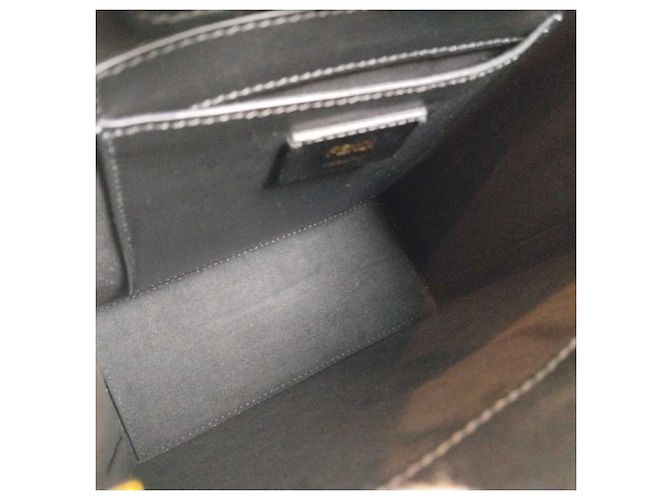 Borsa a mano Fendi in pelle gialla Giallo - vista 7