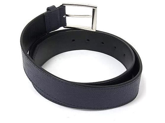 Louis Vuitton Taiga Leather Belt Navy blue - view 2