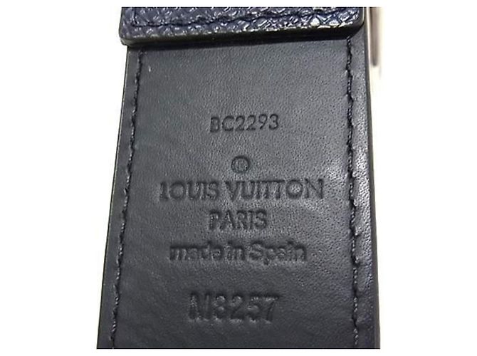 Louis Vuitton Taiga Leather Belt Navy blue - view 5