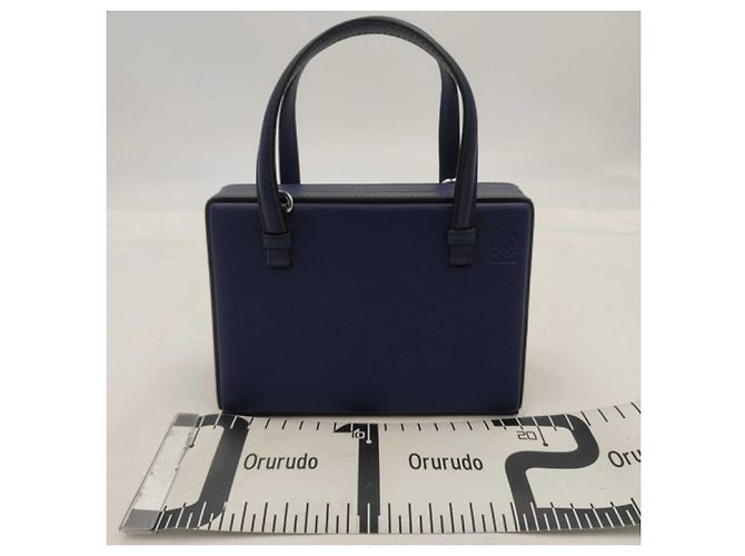 Bolsa Loewe Postal Small City Paris Azul - vista 2