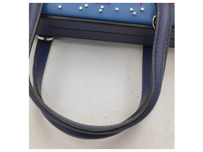 Bolsa Loewe Postal Small City Paris Azul - vista 3