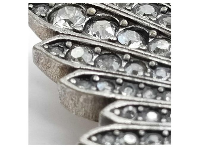 Spilla Christian Dior 1947 Signature BUFFALO STAR Argento - vista 9
