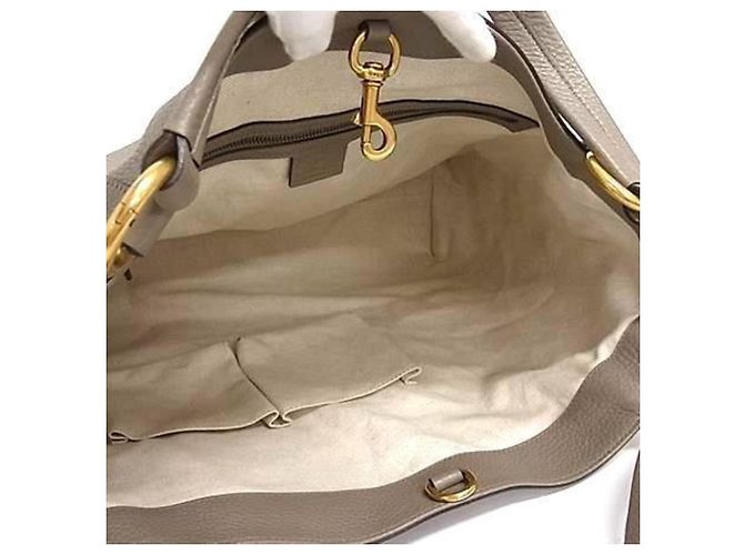 Saco Tote GUCCI Interlocking G Cinza - vista 5