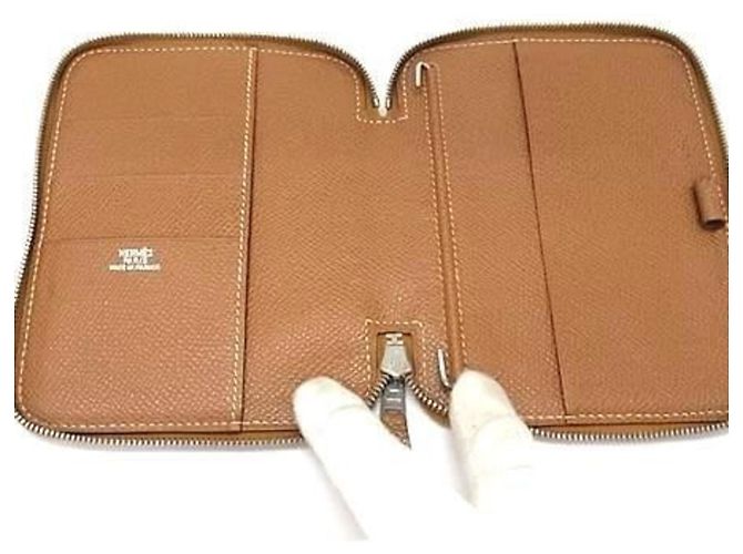 Hermès Hermes Agenda Zip Notebook Cover Golden - Ansicht 3