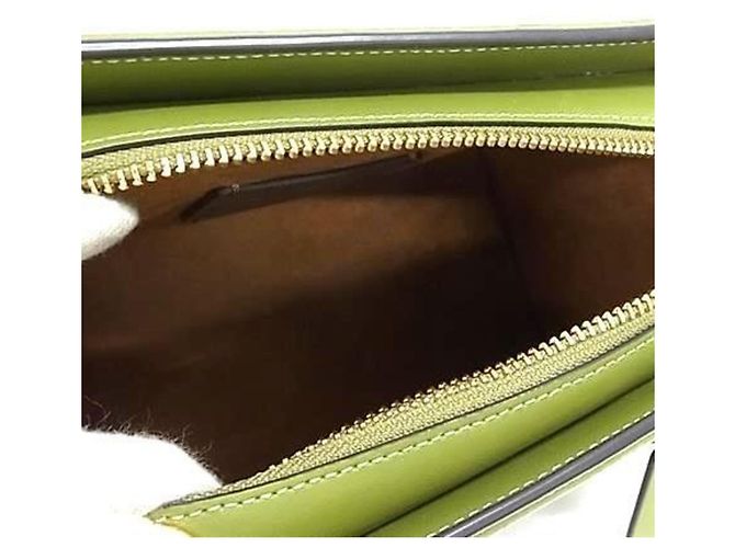 Borsa COACH Grace Carryall CC141 in pelle verde - vista 5