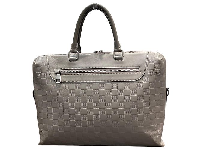 Sac Business Louis Vuitton Portedocument Jour Marron - vue 2