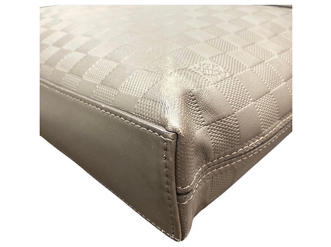 Sac Business Louis Vuitton Portedocument Jour Marron - vue 7