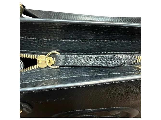 Borsa a tracolla 2-Way Soho in pelle Gucci Nero - vista 9