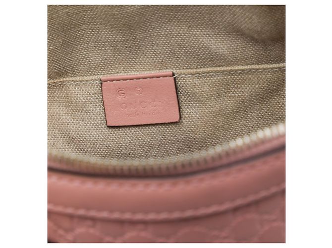 Bolso Dome Gucci Mini Microguccissima Rosa - vista 5