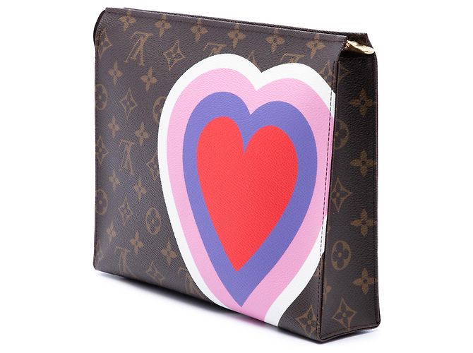 Louis Vuitton Brown Monogram Game On Kulturbeutel 26 Braun - Ansicht 2