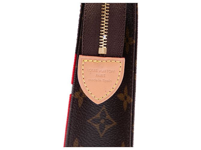 Louis Vuitton Brown Monogram Game On Kulturbeutel 26 Braun - Ansicht 5