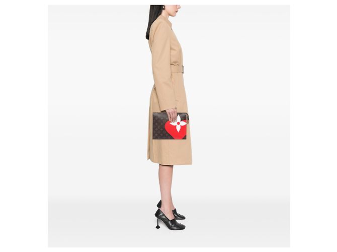 Louis Vuitton Brown Monogram Game On Kulturbeutel 26 Braun - Ansicht 6