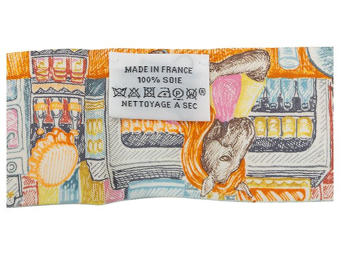 Hermès Orange City of Light Seidentwilly - Ansicht 2