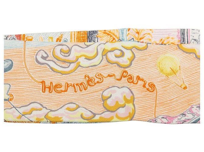 Hermès Orange City of Light Seidentwilly - Ansicht 4