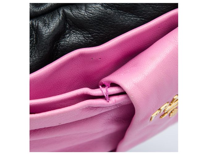 Bow Prada Borsa crossbody in nappa nera con fiocco Fiocco Nero - vista 6