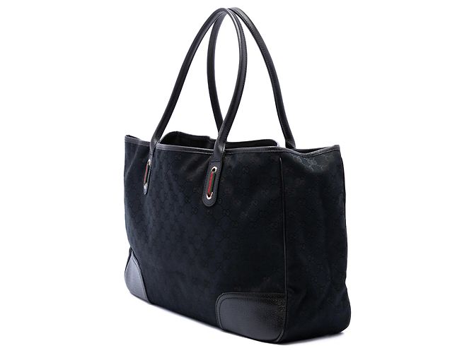 Borsa Tote Gucci Princy in tela GG nera Nero - vista 2
