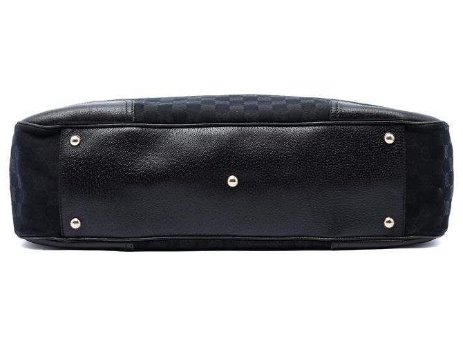 Borsa Tote Gucci Princy in tela GG nera Nero - vista 3