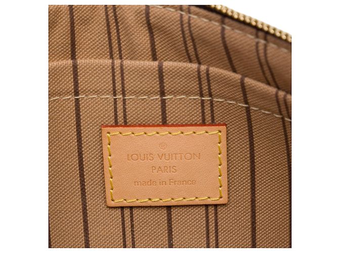 Bolso Louis Vuitton Brown Monogram Neverfull MM Castaño - vista 5