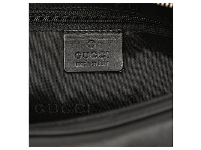 Borsa a tracolla Gucci in pelle di vitello nera Nero - vista 5