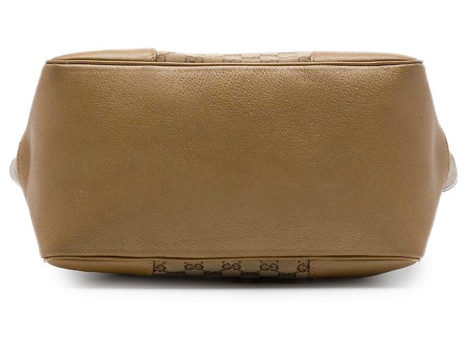Gucci Bree Tote aus beigem GG Canvas - Ansicht 3