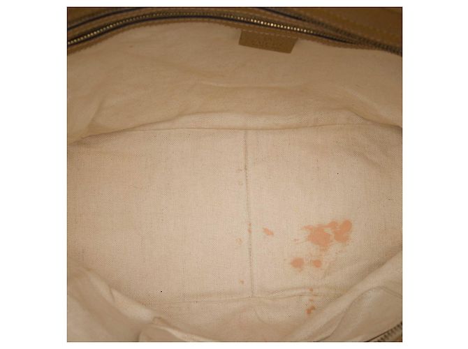 Gucci Bree Tote aus beigem GG Canvas - Ansicht 4