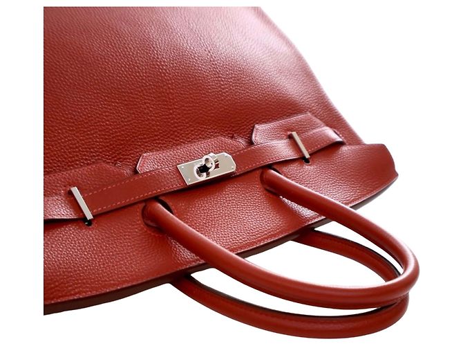 Hermès Red Togo Birkin Retourne 35 Rosso - vista 7
