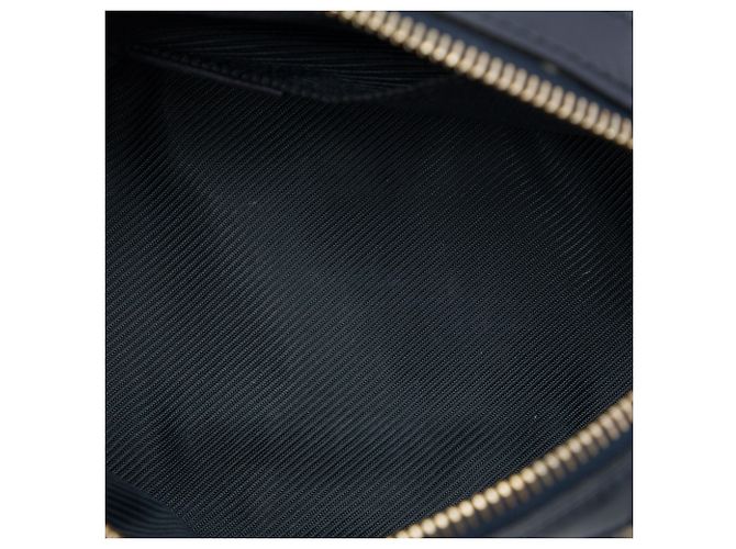 Pouch Gucci in tela GG beige con banda Web - vista 4